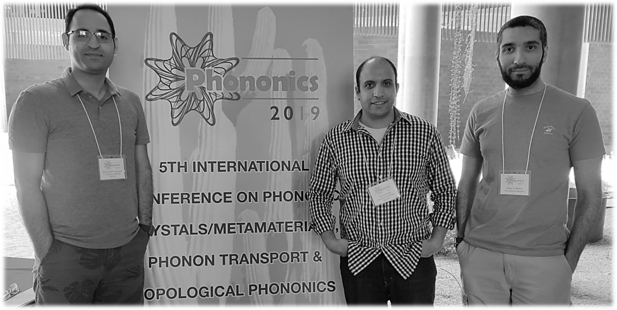 Sound and Vibrations Lab at 2019 Phononics Conference